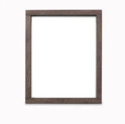 Nkuku 50x35 cm Dark Mango Wood and Glass Indu Frame