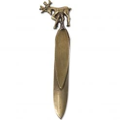 Nkuku Brass Stag Bookmark