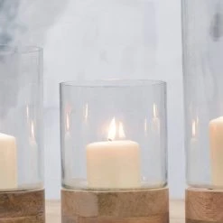 Nkuku Idha Straight Hurricane Lantern