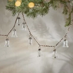 Nkuku Jai Glass Bell Garland