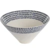 Nkuku Indigo Drop Serving Bowl Large