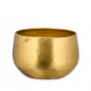 Nkuku Atsu Brass Planter - Medium