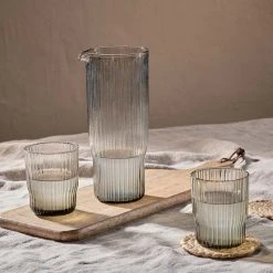 Nkuku Fali Glass Jug - Elegant Handcrafted Drinkware for Home, Kitchen & Dining 5 Nkuku Fali Glass Jug