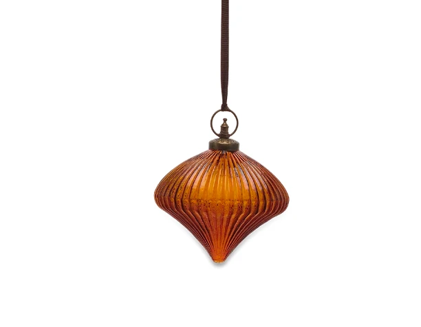 Nkuku Burnt Amber Bouka Giant Bauble - Handcrafted Room Decor for Stylish Interiors 1 Nkuku Burnt Amber Bouka Giant Bauble