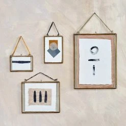 Nkuku 5 x 7" Kiko Brass Frame