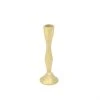 Nkuku Gold Brushed Gold Candle Stick