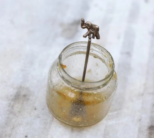 Nkuku Antique Brass Spoon - Handcrafted Kitchen & Dining Utensil 2 Nkuku Antique Brass Spoon