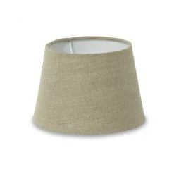 Nkuku Small Wide Recycled Glass Baba Lamp with Small Shade