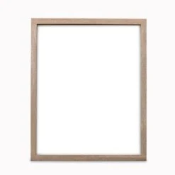 Nkuku 22x50 cm Light Wood and Glass Indu Frame