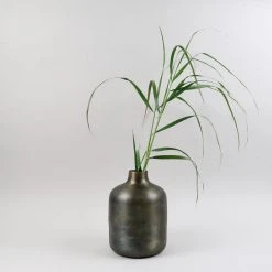 Nkuku Boro Iron Straight Vase - Large | Handcrafted Home Decor Vase for Modern & Rustic Interiors 7 Nkuku Boro Iron Straight Vase - Large