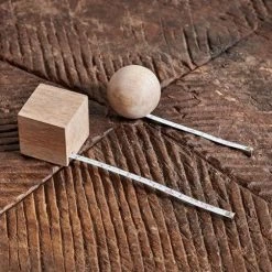 Nkuku Mango Wood Hansa Cube Ruler