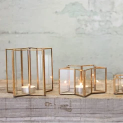 Nkuku Large Masamba Star T Light Lantern - Handcrafted Room Decor for Cozy Ambiance 5 Nkuku Large Masamba Star T Light Lantern