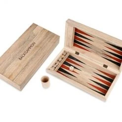Nkuku Mango Wood Backgammon