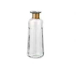 Nkuku Glass Chara Decorative Bottle - Large
