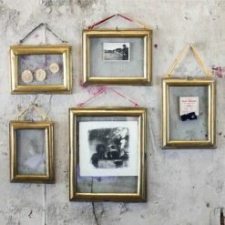 Nkuku Small Kariba Antique Brass Frame