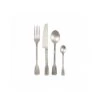 Nkuku Veeta Cutlery - Brushed Silver - Set of 16
