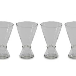 Nkuku Set of 4 Ziki Wine Glasses