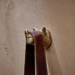 Nkuku Rhinoceros Hook - Handcrafted Wall Hook for Coats, Hats, and Bags 6 Nkuku Rhinoceros Hook