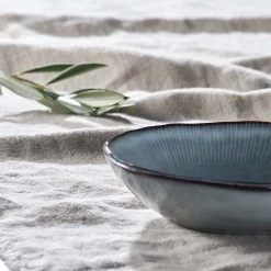 Nkuku Dusty Blue Malia Bowl