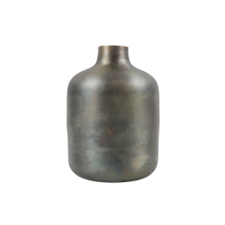 Nkuku Boro Iron Straight Vase - Large