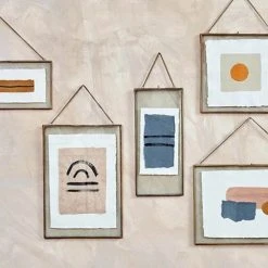 Nkuku XL Brass Kiko Frame Landscape 29 X 36 cm - Elegant Wall Art for Modern Home Decor 11 Nkuku Xl Brass Kiko Frame Landscape 29 X 36 Cm