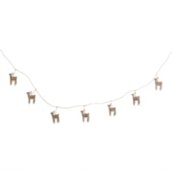 Nkuku Ramya Wire Reindeer Garland