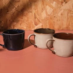 Nkuku Deep Blue Ceramic Coffee Mug - Handcrafted, Eco-Friendly, 12oz Capacity 9 Nkuku Deep Blue Ceramic Coffee Mug