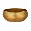 Nkuku Tembesi Etched Round Planter Bowl - Medium