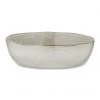 Nkuku Large Cream Amina Serving Bowl