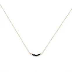 Nkuku Bego Black Onyx Necklace