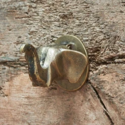 Nkuku Elephant Brass Door Knocker