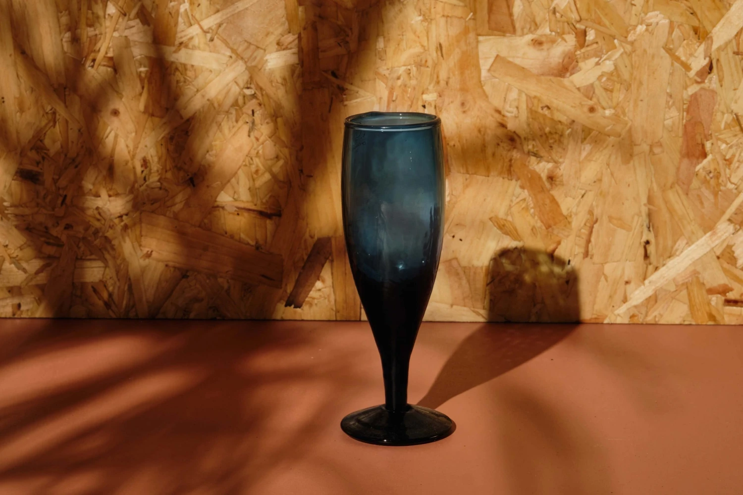 Nkuku Deep Blue Hammered Champagne Flute - Handcrafted Elegance for Celebratory Moments 4 Nkuku Deep Blue Hammered Champagne Flute