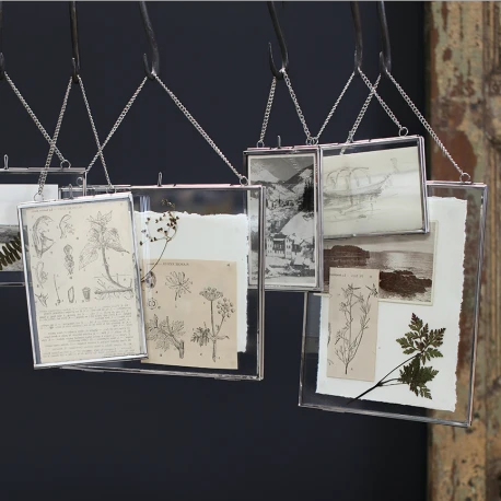 Nkuku Medium Silver Kiko Frame - Elegant Room Decor for Modern Homes 6 Nkuku Medium Silver Kiko Frame