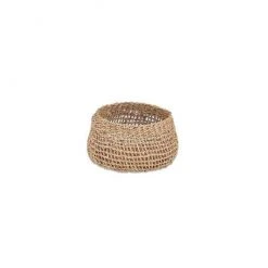 Nkuku Mendi Short Seagrass Basket Small