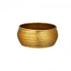 Nkuku Medium Etched Tembesi Planter