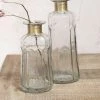 Nkuku Small Chara Hammered Bottle Vase