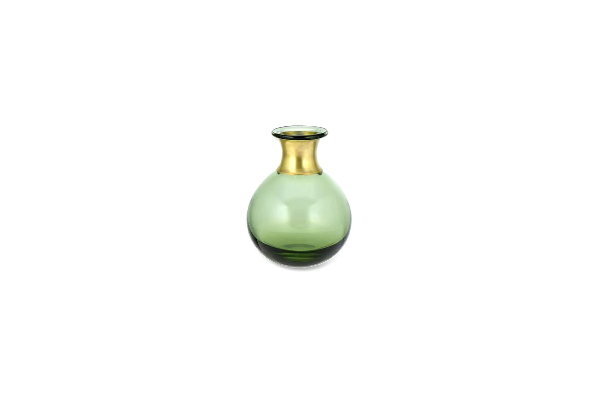 Nkuku Miza Mini Glass Vase - Small | Elegant Home Decor & Room Decoration 4 Nkuku Miza Mini Glass Vase - Small