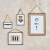 Nkuku Kiko Antique Brass Hanging Photo Frame 4 x 6