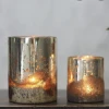 Nkuku Tabia Rustic Silver T-Light Holder