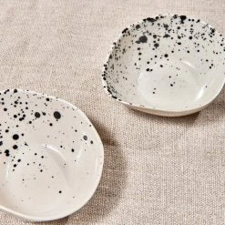 Nkuku Set of 2 Ama Splatter Dipping Bowls