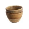 Nkuku Medium Mango Wood Handcrafted Bowl