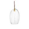 Nkuku Otoro Glass Pendant Light - Large Oval