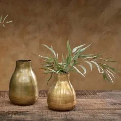 Nkuku Boro Iron Tapered Vase - Large