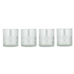 Nkuku Clear Mila Tumbler Glasses - Set of 4