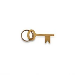 Nkuku Bansi Brass Keyring
