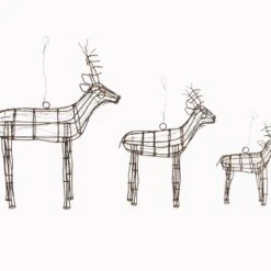 Nkuku Small Ineko Wire Modeled Reindeer