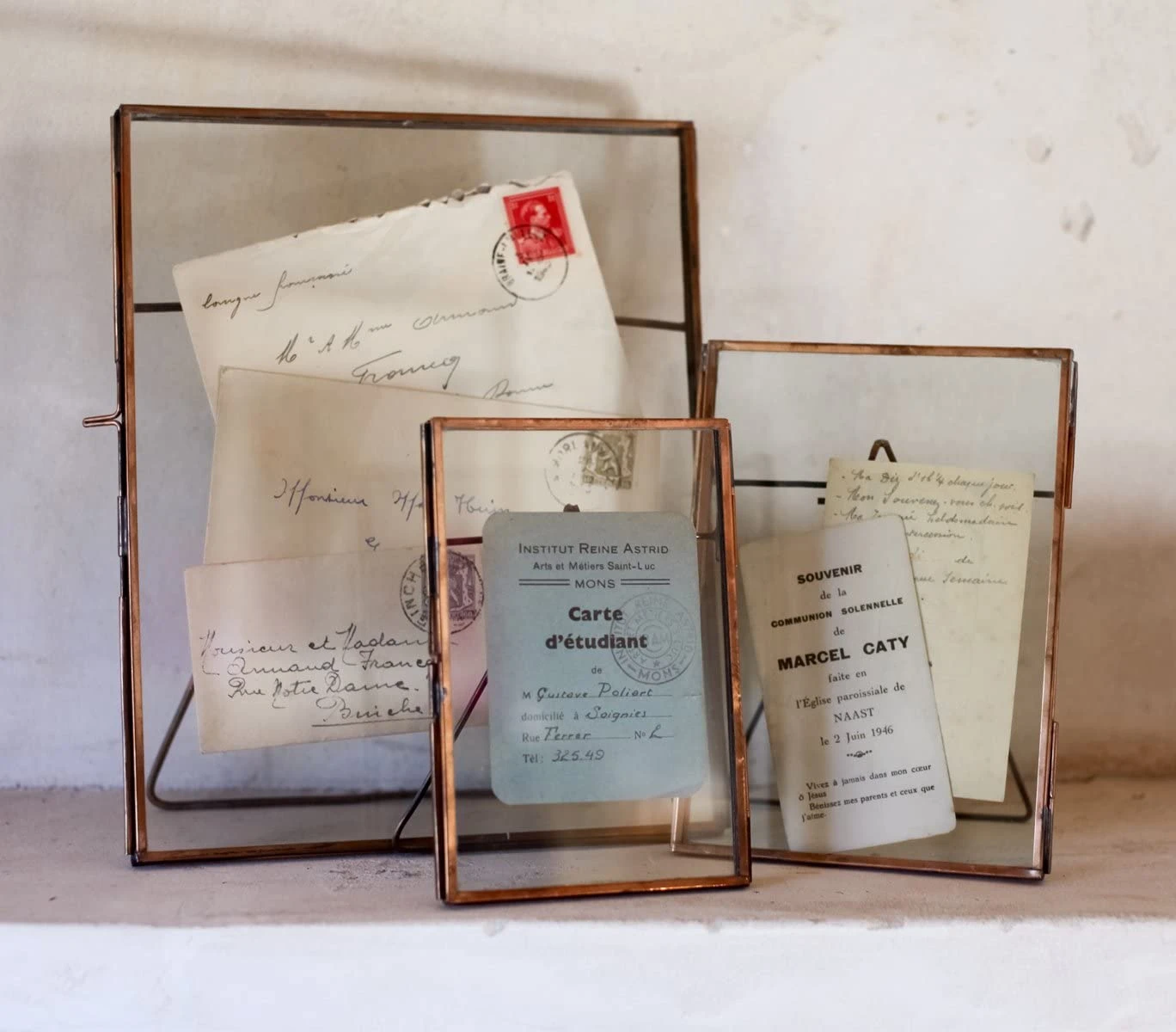 Nkuku Antique Copper Danta Photo Frame - 12.7x17.8 cm - Elegant Room Decor 3 Nkuku 12.7x17.8 cm Antique Copper Danta Photo Frame