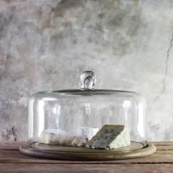 Nkuku Recycled Glass Cake Dome