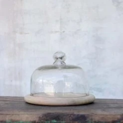 Nkuku Recycled Glass Bell Dome