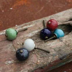 Nkuku Green Kitu Knob